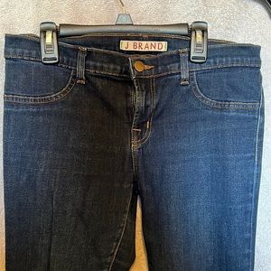 Super skinny blue jeans